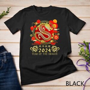 Happy New Year 2024 Year of the Dragon Happy New Year 2024 Unisex T-shirt