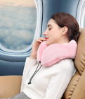 Travel Pillow Memory Foam Neck Pillow Comfortable  Breathable Eye Mask Ear Plugs