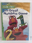 Sesame Street Preschool Learning The Great Numbers Game Great Fun! DVD New