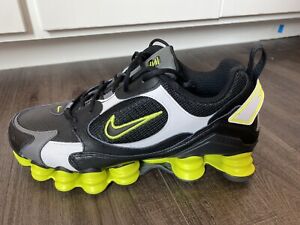 Nike Shox TL Nova Black Lemon Venom Neon Running AT8046-003 Men 8 / Women 9.5