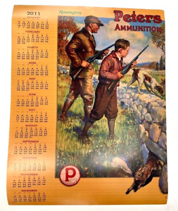 Vintage 2011 Remington Peters Calendar/Poster 22