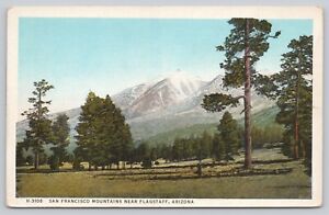 New ListingPostcard San Francisco Mountains near Flagstaff AZ Fred Harvey H-3108