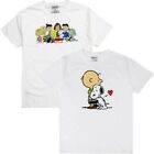 Peanuts Men's Officially Licensed Charlie Brown Snoopy And The Gang Tee T-Shirt