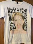 Miley Cyrus - “Bangerz” Tour 2014 - White Shirt - S - Tultex