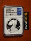 2023 S PROOF SILVER EAGLE NGC PF70 ULTRA CAMEO DAVID RYDER SIGNED EARLY RELEASES