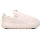 Puma Suede Mayu Leather Slip On  Womens Off White Sneakers Casual Shoes 38443002