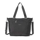 Baggallini womens Travel Avenue Tote, Charcoal, One Size US Size, Charcoal