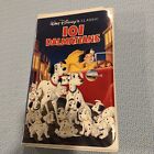 Vintage 101 DALMATIONS VHS Tape Walt Disney's Black Diamond Classic 1263 (1992)