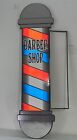 Vintage 2 Sided-Barber Shop Sign w/ Heavy Duty Wall Bracket- 38 1/2 H x 14 1/2 W