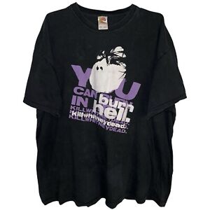 Vintage Killwhitneydead T-Shirt XXL Underoath My Chemical Romance Emo