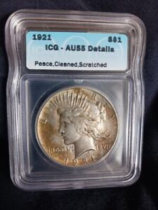 1921 Peace Dollar High Relief Key Coin & With Best Offer & Free Ship see picture