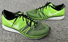 Nike Flyknit Trainer Running Shoes Electric Green Men's US Size 8.5 532984-301