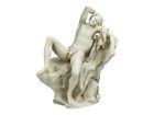Barberini Faun Sleeping Drunken Satyr Greek Statue Sculpture Cast Marble Painted