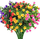 New ListingMulticolor Artificial Flowers Outdoor Flower Arrangements Plastic UV ResistanT