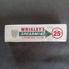 Vintage Wrigley's Spearmint Chewing Gum 25 Cents NOS Full Unopened Sealed