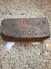 100+ yr old Block BALTIMORE W.P.B. CO Brick reclaimed / BALTIMORE MARYLAND MD
