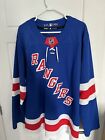 NEW YORK RANGERS AUTHENTIC ADIDAS JERSEY SIZE 52