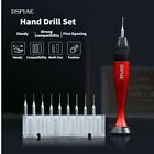 DSPIAE Upgraded Universal Gripping Handle Hand Drill Set Hobby Craft Model Tools