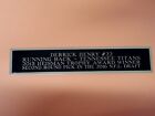 Derrick Henry Tennessee Titans Nameplate For A Football Photo Plaque 1.25