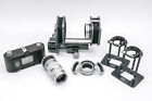 Leica Leitz array of copy parts - bellows, negative viewer and 90mm Elmar lens!