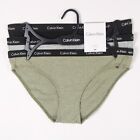Women's Calvin Klein Carousel Bikini Panty 3-Pack QP2410X-301 Beige/Gray/Black
