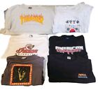 Lot of 6 Vintage 90's Y2K  Mixed T-Shirt Bundle Resell- Graphic Tee Tshirts!