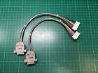 Konami TMNT PCB 3P and 4P Harness To DB 15 Neo Geo Player Cable 3 & 4 Player