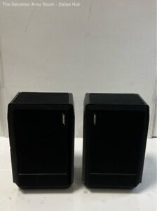 Bose 301 Series IV Direct/Reflecting Speakers (Pair) Black Left & Right - TESTED