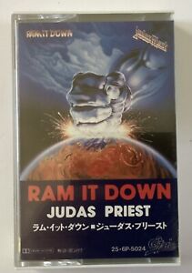 Judas Priest Ram it Down Japanese Cassette