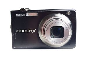 Nikon Coolpix S630 Black 12MP Digital Camera TESTED WORKS 7x Zoom *READ*