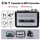 NEW Portable Cassette Player Converter Recorder Convert Tapes to Digital MP3