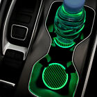 2x Night Light Car Cup Holder Mat Coaster Pad Auto Interior Accessories Gift (For: 2024 Nissan Frontier)