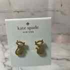 NWOT Kate Spade Jazz Things Up Gold Pave Cat Stud Earrings