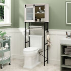 HLR Over The Toilet Storage Cabinet with Sliding Door with Adjustable Shelf