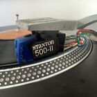 Stanton 500-II DJ Cartridge Blue D5100 AL-II Stylus Needle + Stanton Headshell