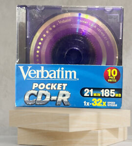 New ListingVerbatim Pocket CD-R 10pk