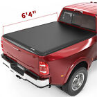 OEDRO 6.4FT Tonneau Cover Roll Up For 2003-2024 Dodge Ram 1500 Classic 2500 3500 (For: Dodge Ram 1500)