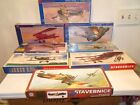 WORDS WAR ONE MODEL LOT  EIGHT AIRCRAFT SOME KITS SEALED ALL ABOUT 1/48TH SCALE