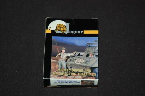 Jaguar 1/35 German WWII Resin M8/M20 Driver & MP Directing Traffic Kit NEW