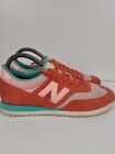 New Balance 620 Shoes Womens Sz 8.5 Orange Teal Athletic Trainers Sneakers