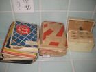 Vintage 1920-50’s Recipe Box Notebooks Hand Written Clipped Cards One Family