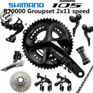 Shimano 105 R7000 2x11 Road Bike Groupset 50-34/52-36/53-39 165/170/172.5/175MM