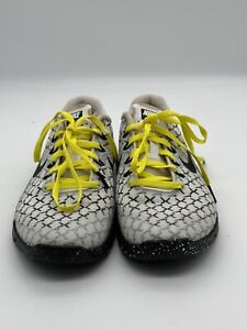 Nike Metcon 4 Premium Women's Running Training Shoes 7.5 White Yellow 924594-107