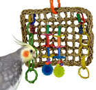 Super Bird Creations SB741 Seagrass Mini Activity Wall Bird Toy Parrot Toy Birds