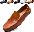 NEW Men's Casual Driving Boat Leather Shoes Moccasin Slip on Loafers US SIZE 12