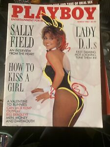 Playboy Magazine March 1986, Kim Morris Playmate, Interview w/ Sally Fields
