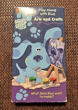 Blue’s Clues Arts And Crafts VHS Tape 1998 Nick Jr. Orange Tape