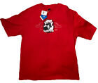 Jam Master Jay Adidas Red T-Shirt Jam Justice Arts Music Mens Sz 2XL RARE