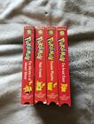 Pokemon VHS Video Tapes Lot Of 4