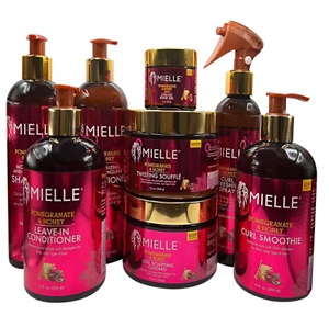 Mielle Pomegranate & Honey Curly Hair Care Products Set Bundle 8 pcs NEW